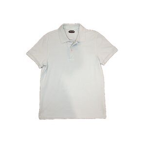 Tom Ford Short Sleeve Cotton Baby Blue Polo Shirt - $450 size M  (IT50)